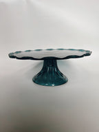 Teal Cake Stand