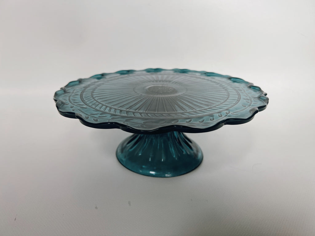 Teal Cake Stand