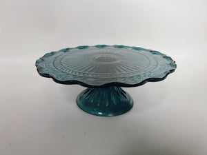 Teal Cake Stand