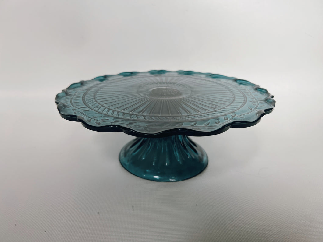 Teal Cake Stand