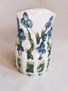 Vintage Floral Pitcher