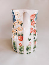 Load image into Gallery viewer, Vintage Floral Pitcher
