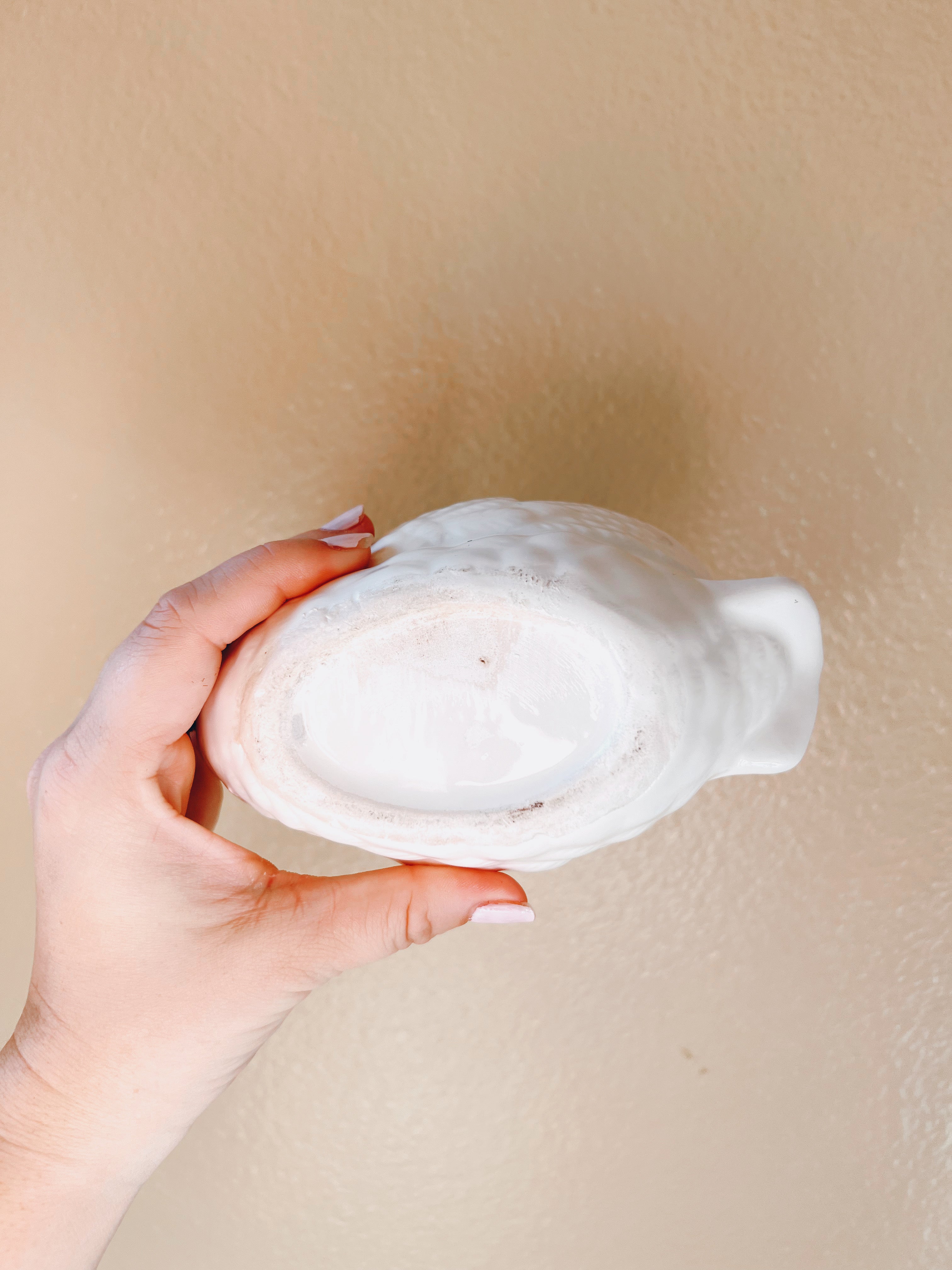 Ceramic Swan Planter