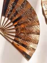 Load image into Gallery viewer, Pair of Wall Hanging Brass Fans
