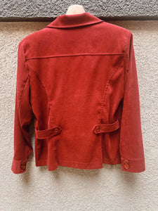 Rust Red Blazer - Size PL