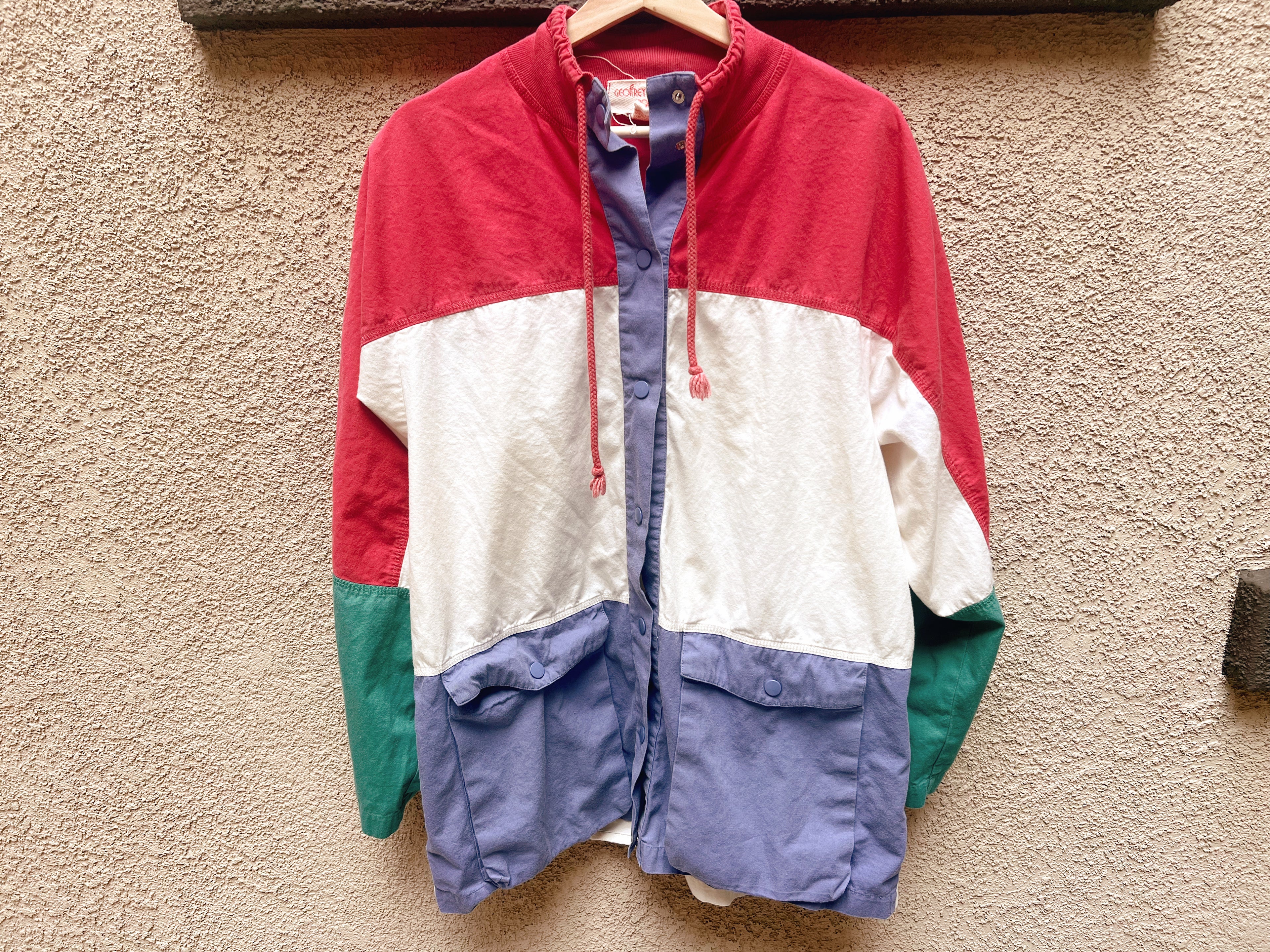Color Block WindBreaker - Size Small