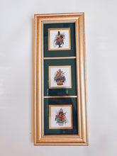 Load image into Gallery viewer, Little Flower Tryptic
