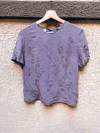 Lilac Silk Blouse - Size M