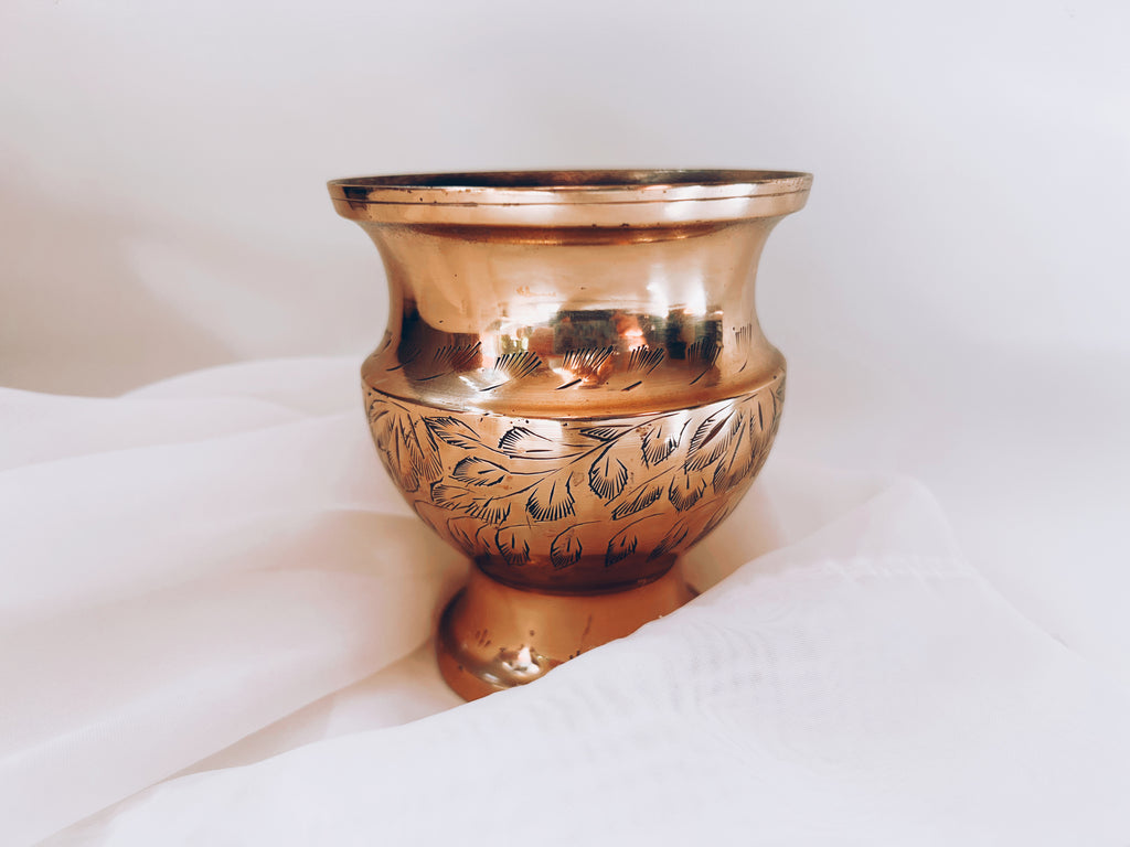 Vintage Brass Vase