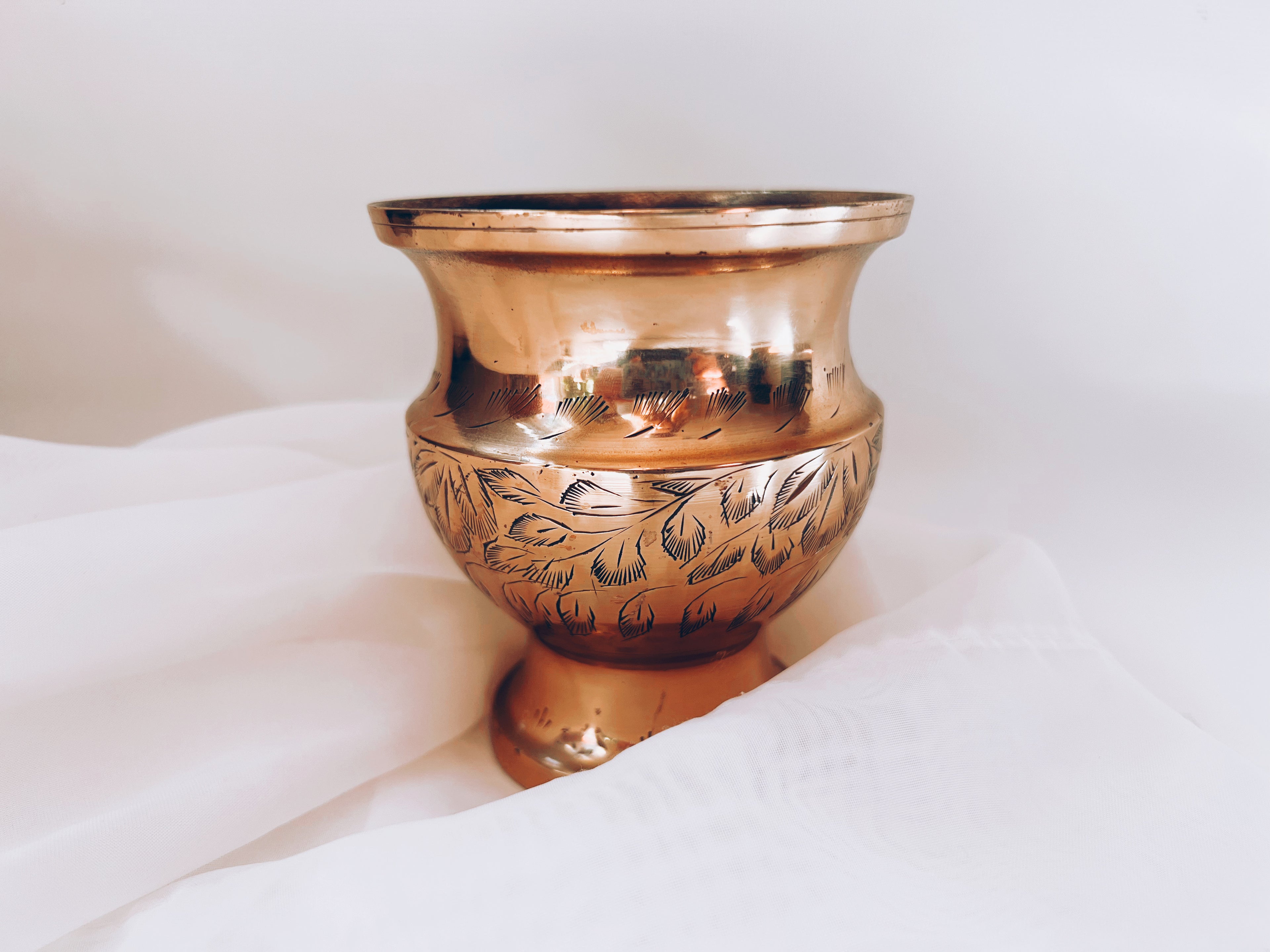 Vintage Brass Vase