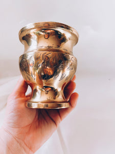Vintage Brass Vase