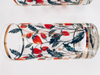 Set of 4 Strawberry Glasses