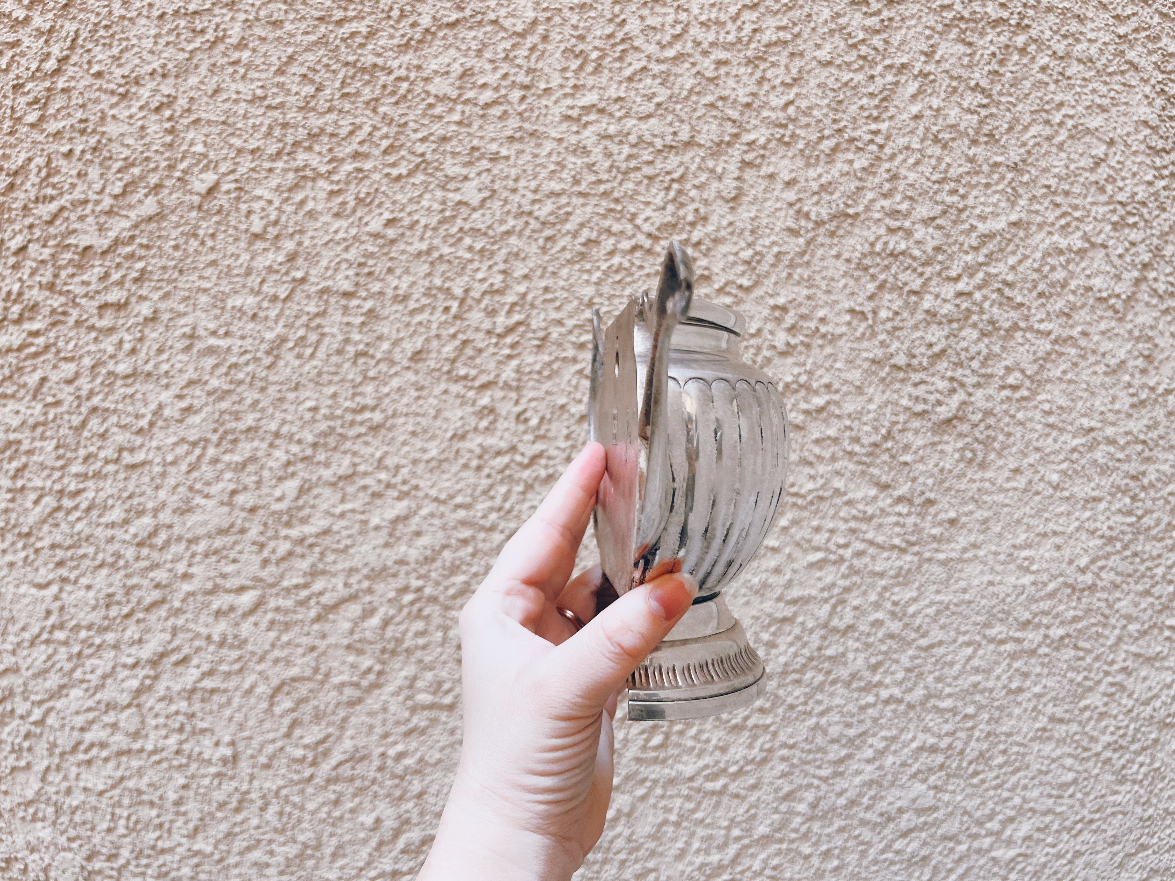 Silver Teapot Wall Hanging