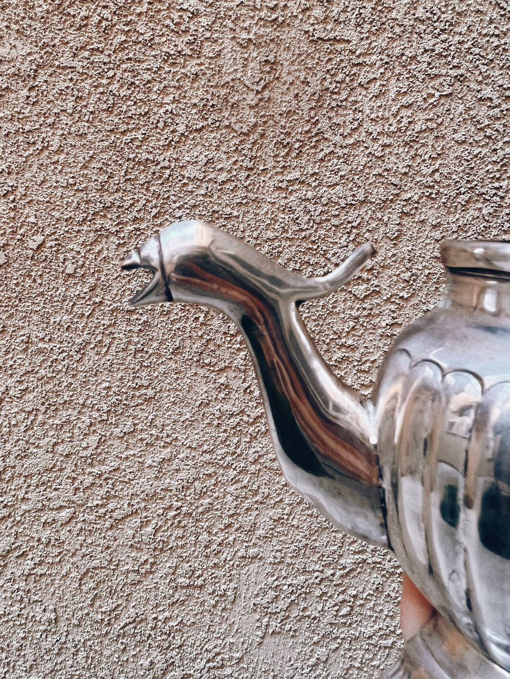 Silver Teapot Wall Hanging