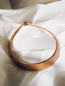 Vintage Gold Collar Necklace