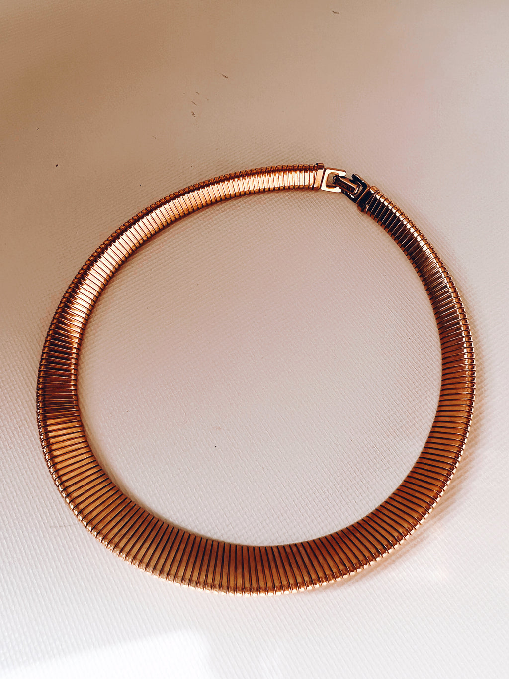 Vintage Gold Collar Necklace