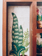 Little Houseplant Crewel Wall Hanging