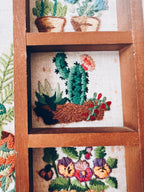 Little Houseplant Crewel Wall Hanging