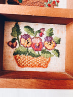 Little Houseplant Crewel Wall Hanging