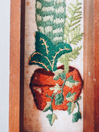 Little Houseplant Crewel Wall Hanging