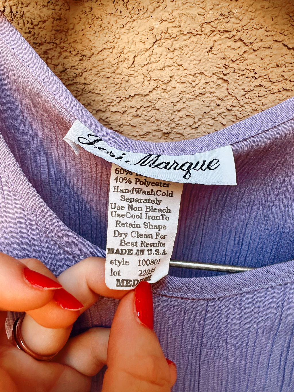 Lavender Co-ord Set - Size M