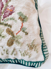 Load image into Gallery viewer, Bunny Cross Stitch Throw Pillow
