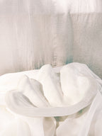 Ivory Clamshell Bowl