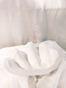 Ivory Clamshell Bowl