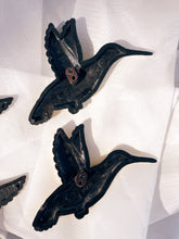 Load image into Gallery viewer, Gold Painted Hummingbirds
