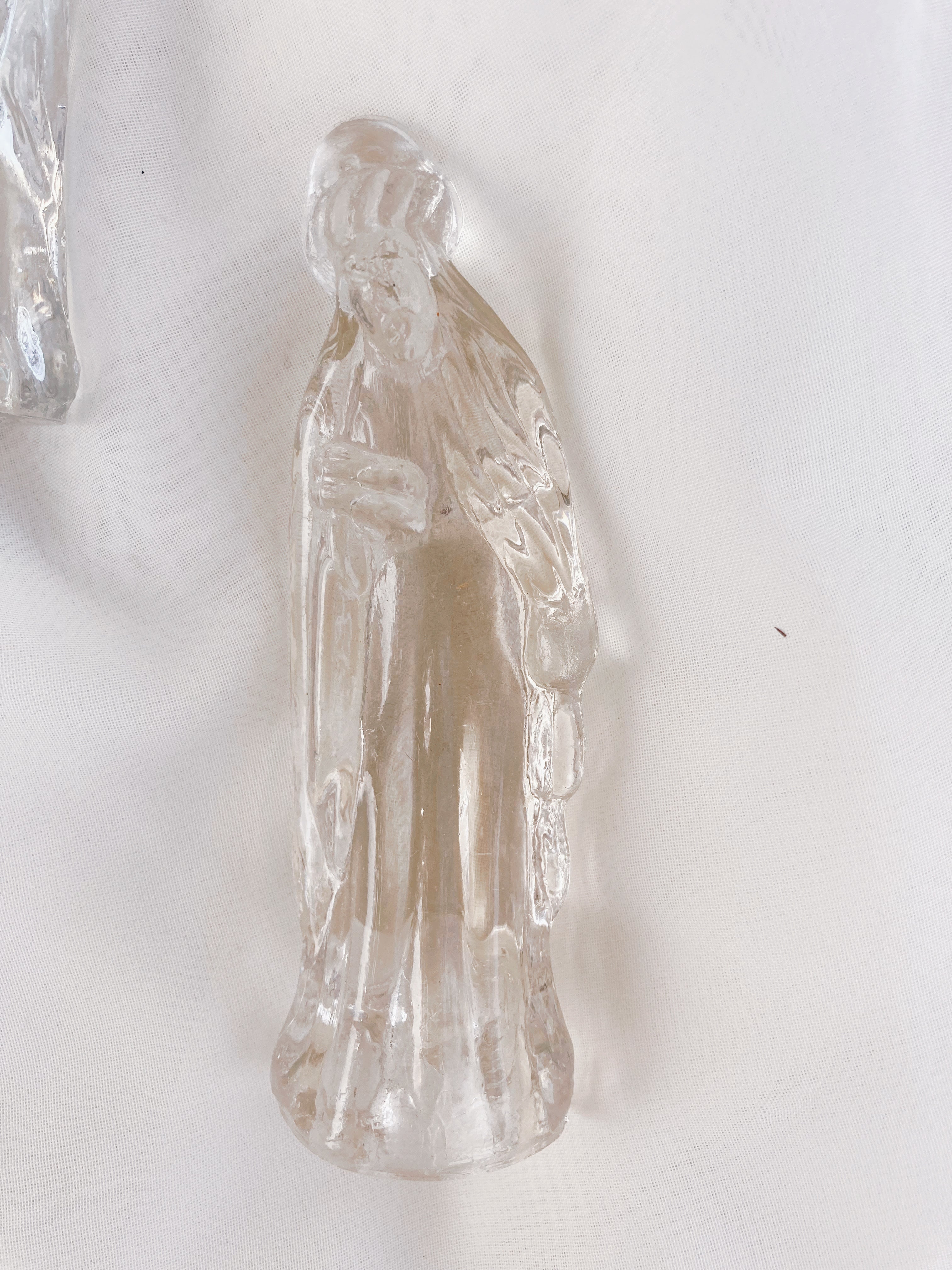 Miniature Glass Nativity Set