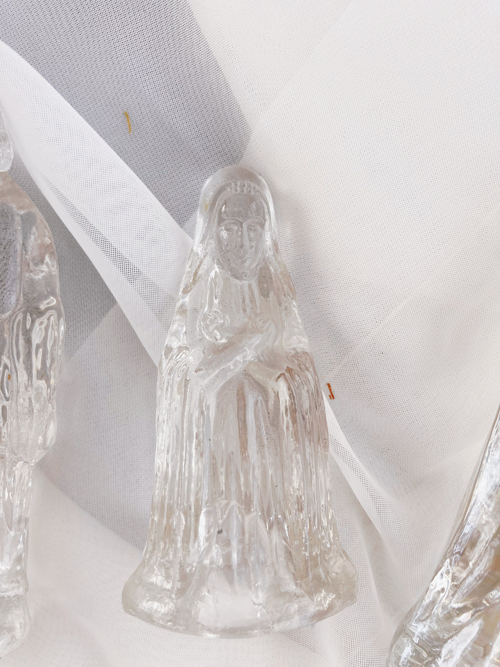 Miniature Glass Nativity Set