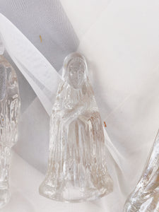 Miniature Glass Nativity Set