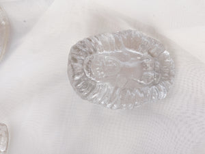 Miniature Glass Nativity Set