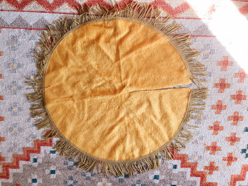 Mustard Yellow Tree Skirt