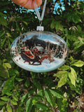 Santa Sleigh Ornament