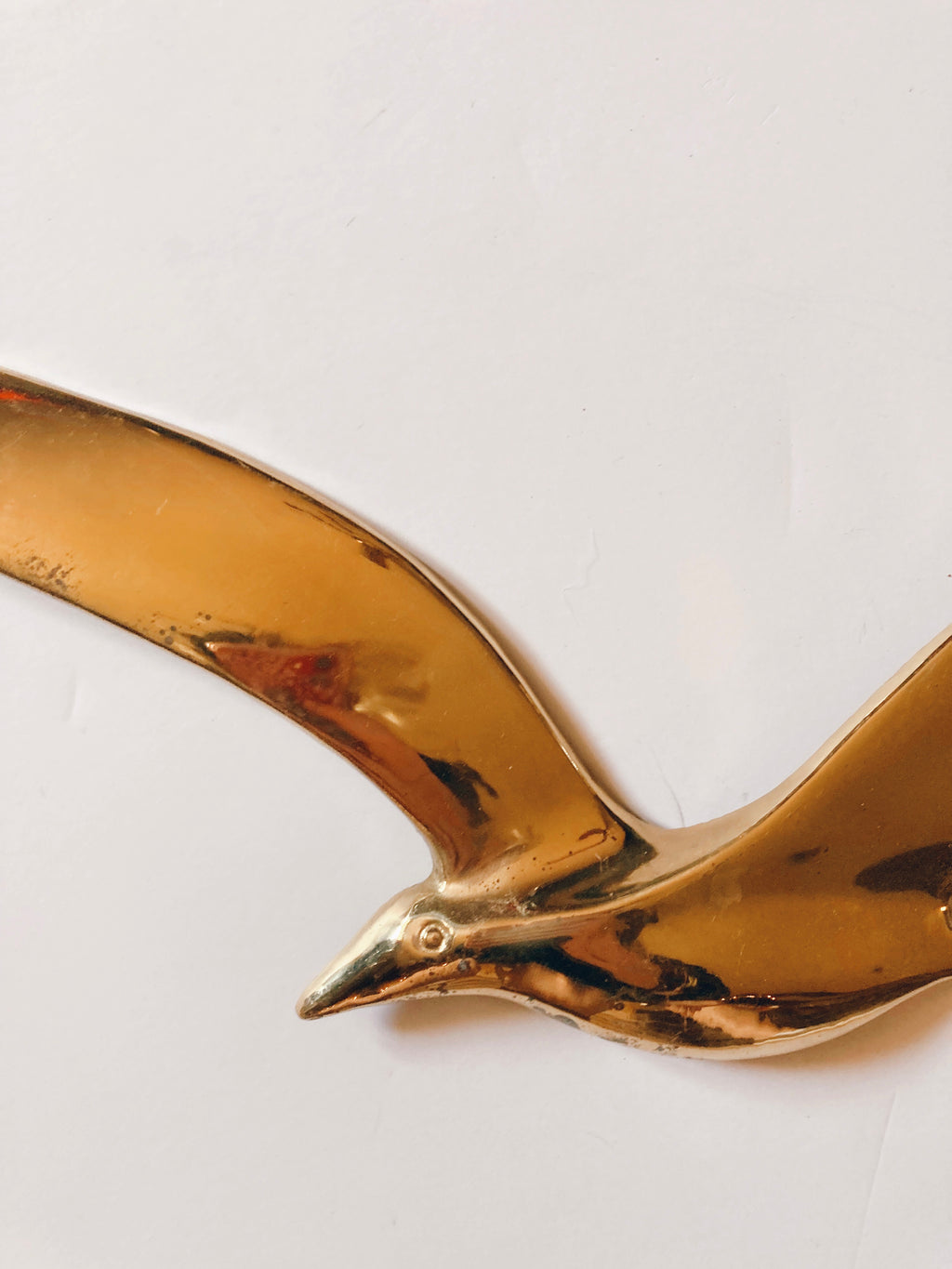 Brass Mid Century Seagulls