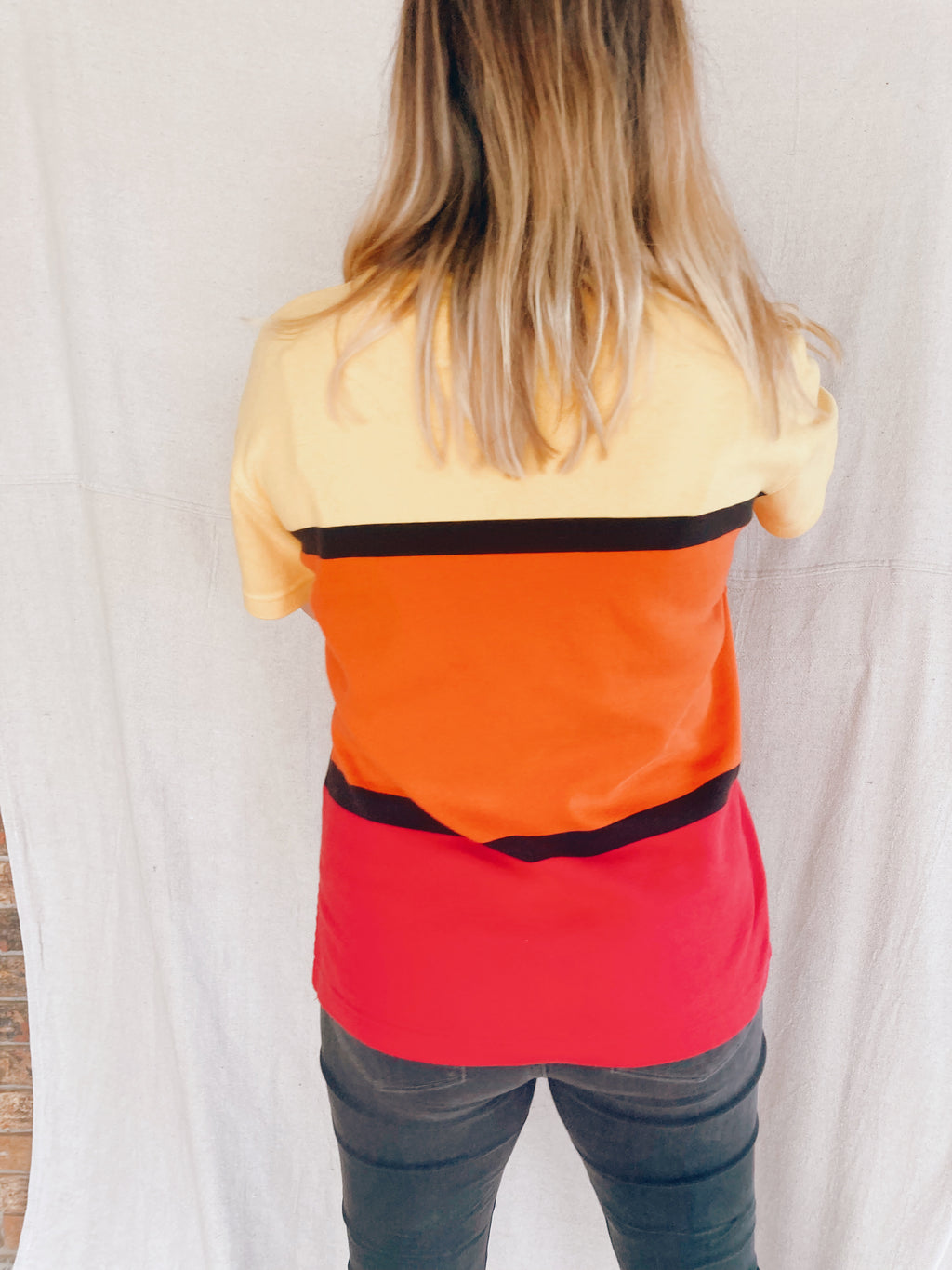 Neon Block Tee - Size PM