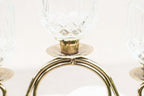 Gold and Glass Candelabra