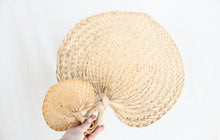 Load image into Gallery viewer, Pair of Raffia Fans
