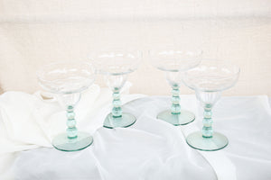 Art Deco Margarita Glasses