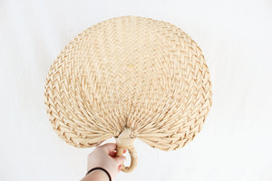 Pair of Raffia Fans