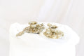 Ornate Brass Candle Holders