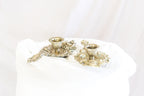 Ornate Brass Candle Holders
