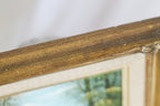 Fall Painting in Gilded Frame