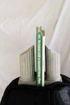 Pair of Concrete Column Bookends
