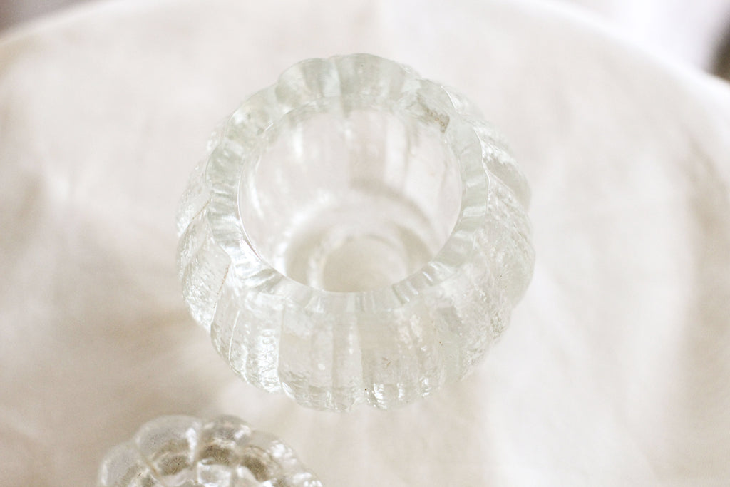 Glass Tealight Pumpkin