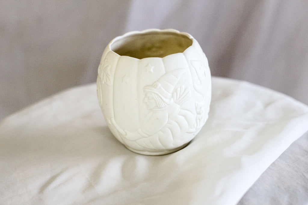 Ceramic Halloween Candle Holder