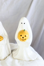 Pair of Vintage Ceramic Ghosts
