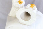 Pair of Vintage Ceramic Ghosts