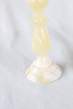 Pair of Onyx Candle Holders